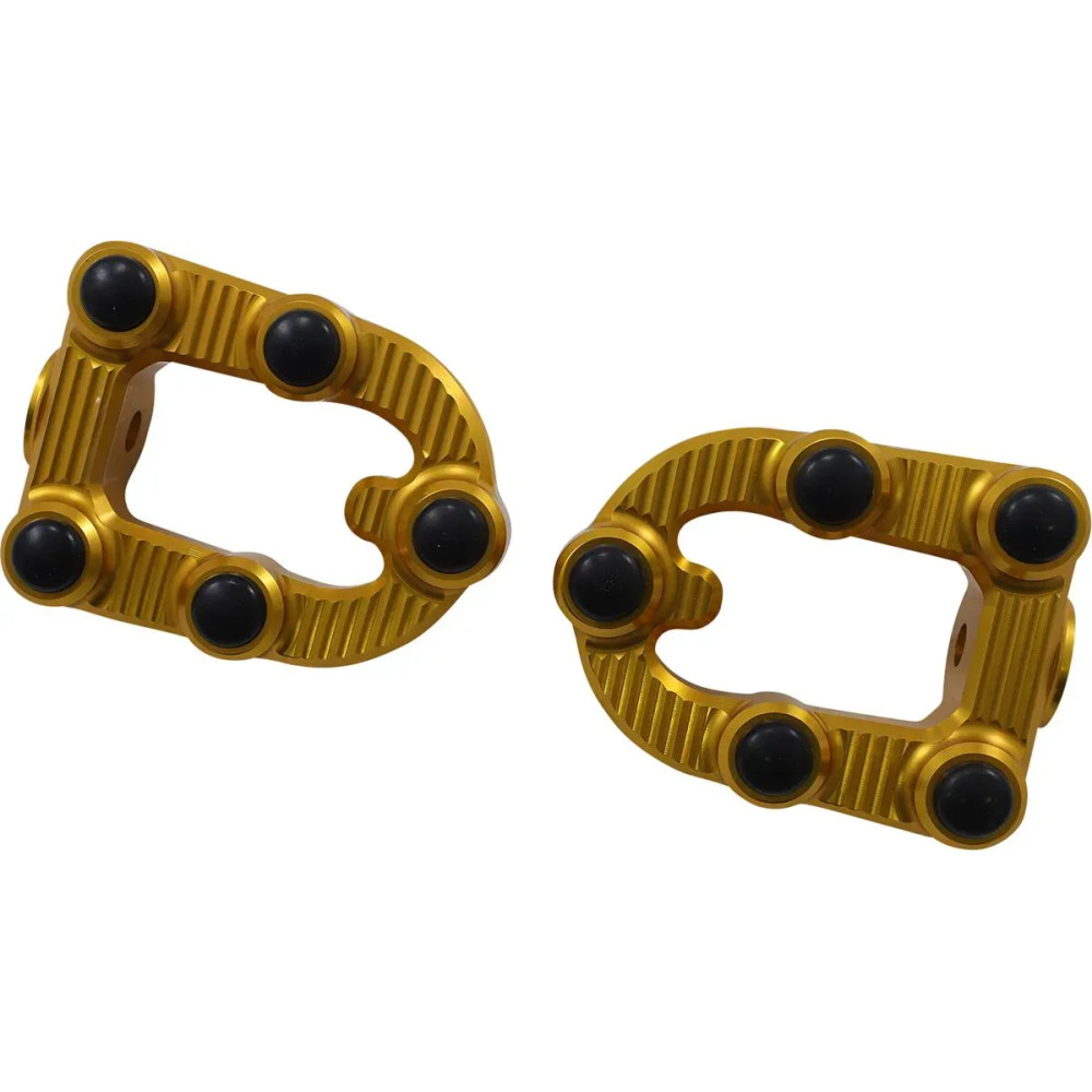 MX Footpegs — Gold