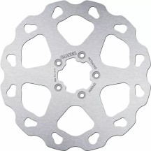 Wave® Brake Rotor — 300 mm, 5.0 mm, 5‑hole, Silver