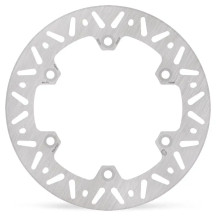 Disco de freno Nitro Series para scooter — 256 mm diámetro ext., 4.5 mm grosor, 166.0 mm círculo de pernos, 6 agujeros