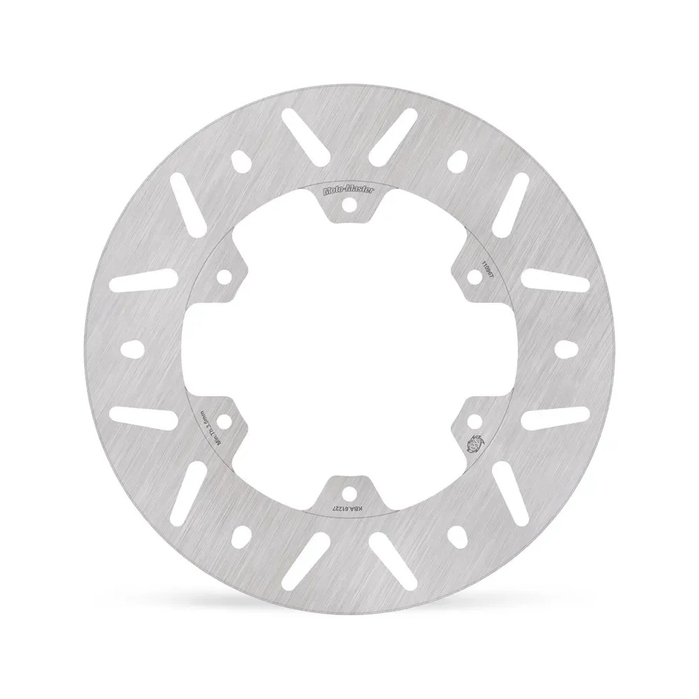 Disco de freno Nitro Series para scooter — 220 mm, 120.0 mm BHC, 6 orificios, plateado