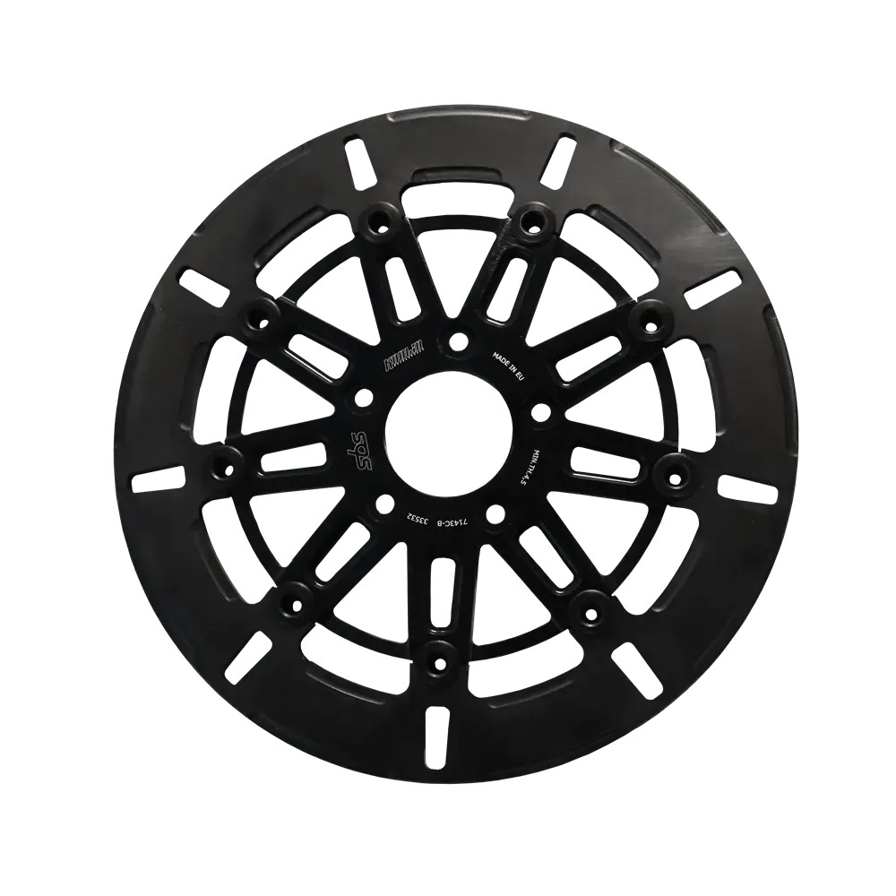 Brake Rotor Designed by Kodlin — 5 hole, drilled, black