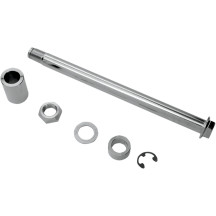 Rear Axle Kit — 25.4 mm (1") diameter, 13" length, Chrome