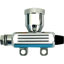 Solo Custom Mini Rear Master Cylinder Kit — 14 mm bore, Chrome