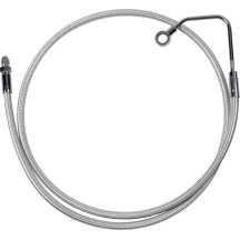 Designer Series ABS-Specific Mid Brake Line Kit — 11" , 13" , 15" lengths, 10 mm 35° banjo fitting