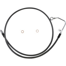 Designer Series ABS-Specific Mid Brake Line Kit — 10 mm 35° banjo, 11", 13", 15"