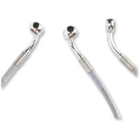 Extended Length Stainless Steel Brake Line Kit — Oversize +6 in, 31.5 in, Front