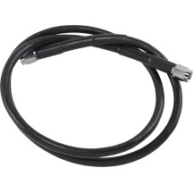 Universal Brake Line — 38" (96.5 cm), Black, front/rear