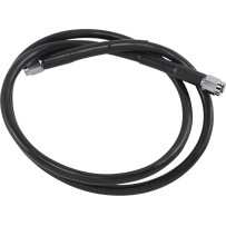 Universal Brake Line — 38" (96.5 cm), Black, front/rear
