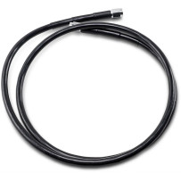 Universal Brake Line — 47" length, front/rear, black