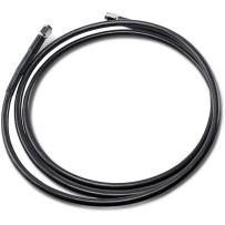 Universal Brake Line — 188 cm (74"), Front/Rear, Black