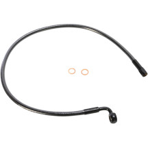 Alternate Length Designer Series ABS-Specific Front Brake Line Kit — 25", ABS, 10 mm 90° banjo