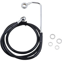 Línea de freno de acero inoxidable de longitud extendida — Sobredimensionado +15,2 cm (6"), 106 cm (41-3/4"), con ABS