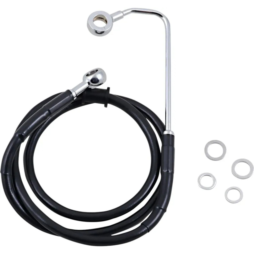 Línea de freno de acero inoxidable de longitud extendida — Sobredimensionado +15,2 cm (6"), 106 cm (41-3/4"), con ABS