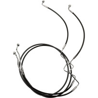 XR Lower Brake Line — Black