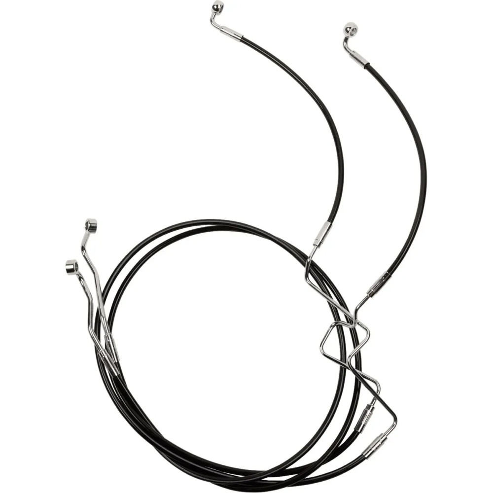 XR Lower Brake Line — Black
