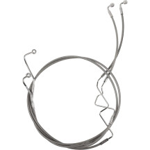 XR Lower Brake Line — Stainless steel, lower mounting