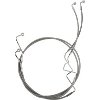 XR Lower Brake Line — Stainless steel, lower mounting