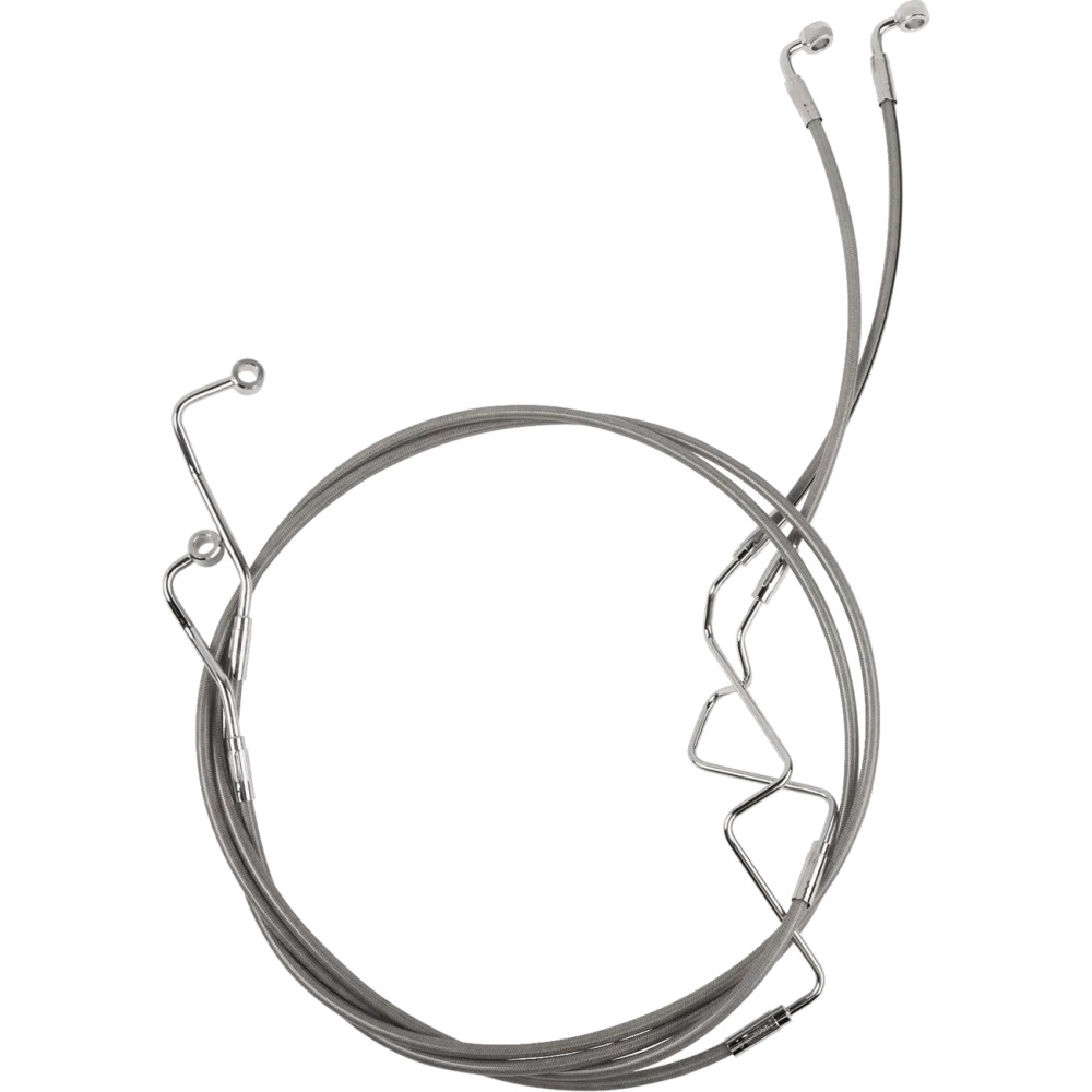 XR Lower Brake Line — Stainless steel, lower mounting