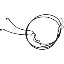 XR Lower Brake Line — Black, lower mount