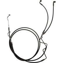 XR Lower Brake Line — Black