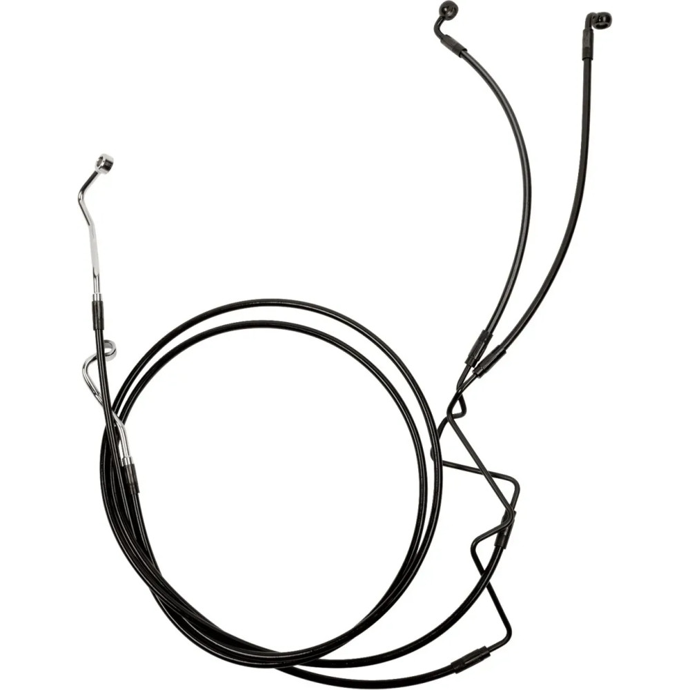 XR Lower Brake Line — Black