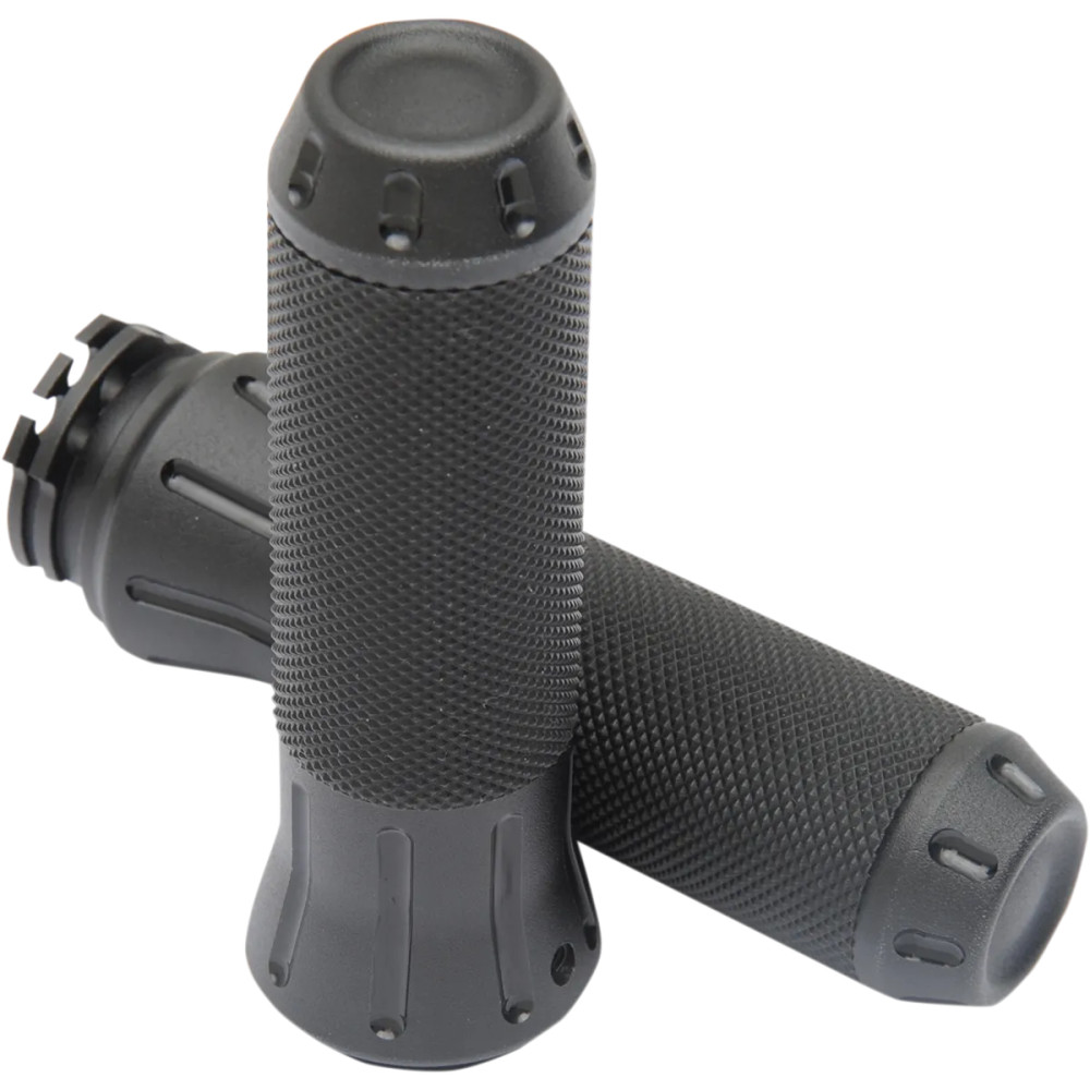 Custom Grips — 25.4 mm (1") handlebar diameter, 12.7 cm (5") length, Black