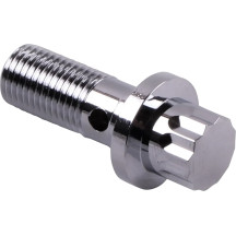 Banjo Bolt — 3/8-24, Chrome