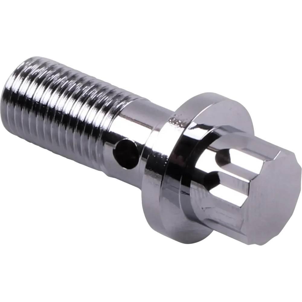 Banjo Bolt — 3/8-24, Chrome