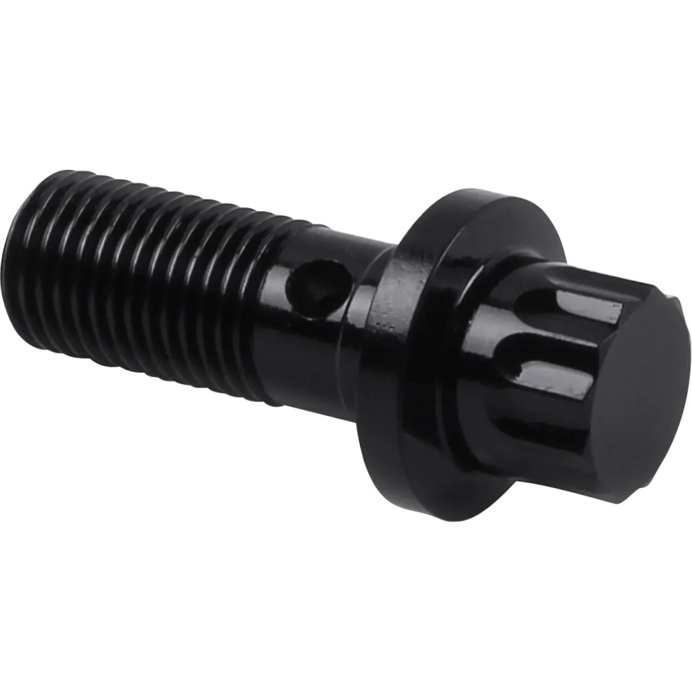 Banjo Bolt — 3/8-24 thread, black