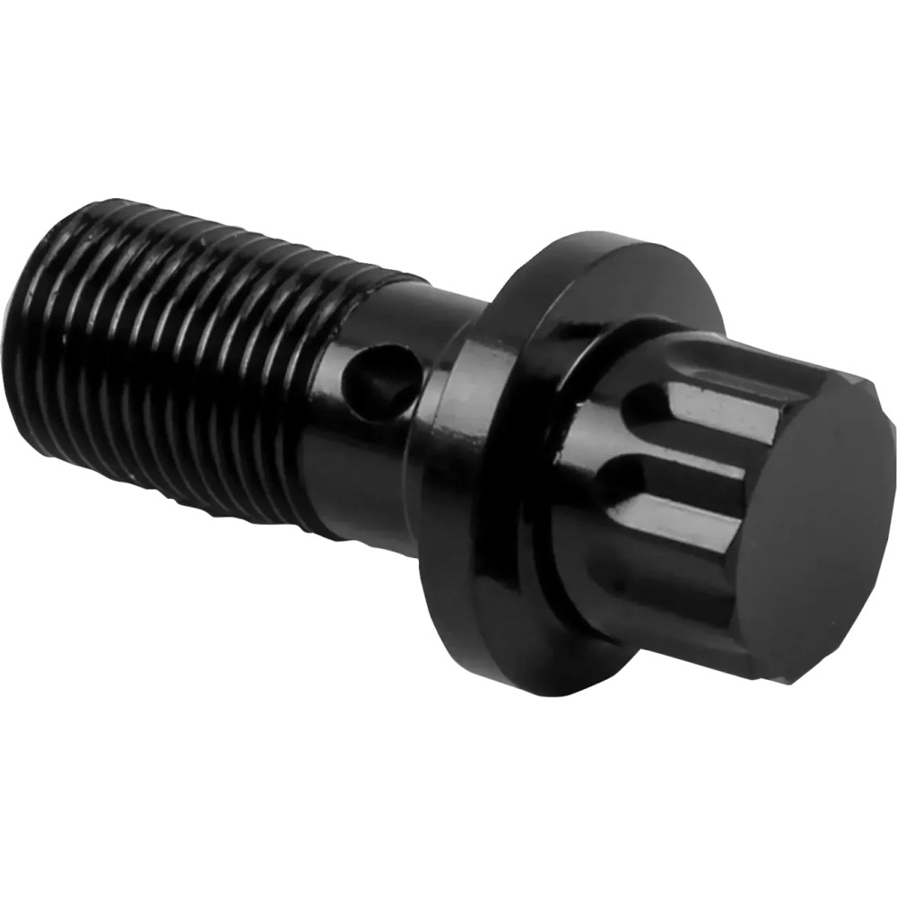 Banjo Bolt — 7/16-24 thread, Black