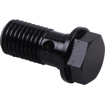 Banjo Bolt — M10 x 1.25, Black