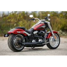 SuperStreet 2:1 Sistema de escape — 2-into-1, negro cerámico