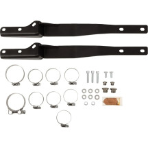 Road Rage II 2-Into-1 with Hot Rod Turnout Muffler System — 2-into-1 system, full system, chrome