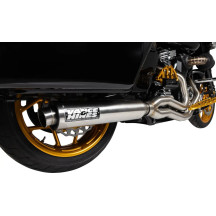 2-into-1 Supersport PCX™ Exhaust System — 2-into-1, 304 stainless steel, Brushed