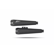 Conical Slip-Ons Muffler for HD-SOFTAIL M8 — Kit (2 slip-ons), right mount, matte black