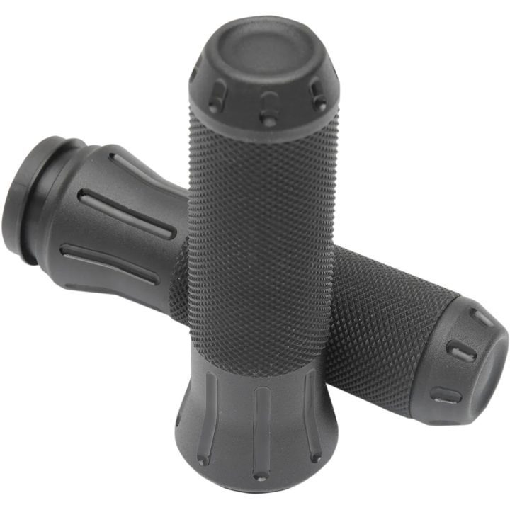 Puños personalizados — diámetro del manillar 25,4 mm (1"), longitud 12,7 cm (5"), Negro