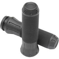 Custom Grips — 25.4 mm (1") handlebar diameter, 12.7 cm (5") length, Black