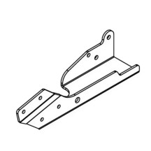 Soporte — Soporte de escape, acero inoxidable, ref. 904-P
