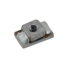 Placa de tuerca — A197HW, plateada