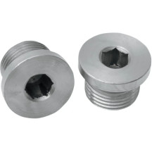 O2 Sensor Port Plugs — 18 mm, 1.5 mm pitch, pair