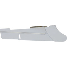 Rear Belt Guard — Chrome, lower mount