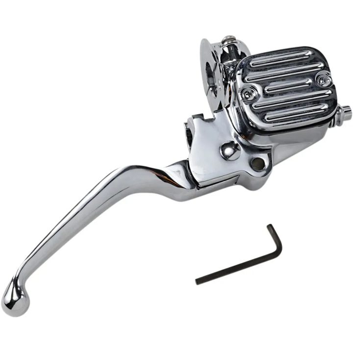 Cilindro maestro de freno delantero recortado — 17.5 mm de diámetro, 25.4 mm de abrazadera