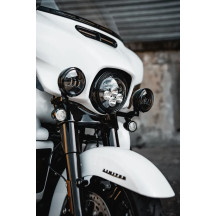 Lámparas de paso de 4,5" con halo — 114 mm (4-1/2"), negro