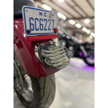 ProBEAM® Kit de luz trasera LED de perfil bajo — Rojo, lente ahumada, trasera, Harley-Davidson®