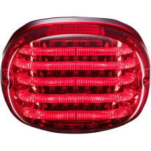 ProBEAM® Squareback Kit de luz trasera LED — Rojo, lente transparente