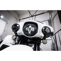 ProBEAM® Ámbar/Blanco Dynamic Ringz™ — casquillo 1157, LED, ámbar/blanco, lente ahumada, par