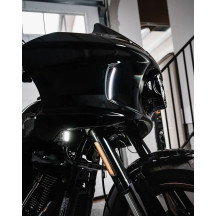 Intermitentes delanteros LED Performance — Harley-Davidson®, negro brillante