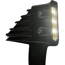 Intermitentes delanteros LED Performance — Harley-Davidson®, negro brillante
