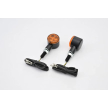 D-Light Intermitente — LED ámbar, montaje por perno, par