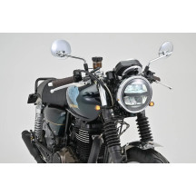 Indicador D-Light — montaje con perno, negro, LED ámbar, par